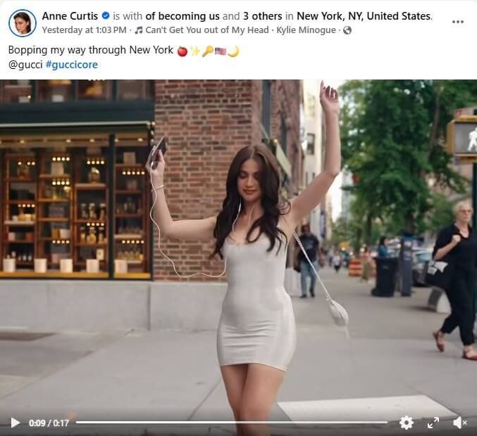 Anne Curtis Gucci